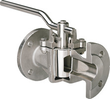 Valvola a rubinetto lubrificata equilibrata pressione invertita leva CF8-304-CF8M-316